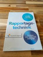 Jaap de Jong - Rapportagetechniek nieuw, Boeken, Studieboeken en Cursussen, Ophalen of Verzenden, Nieuw, Jaap de Jong; Swankhuisen; Sjaak Baars; Bas Andeweg; Rien Elling