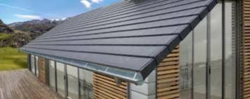 Vlakke keramische dakpannen Edilians beschikbaar voor biedingen