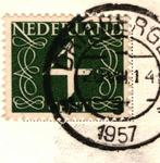 44450	Driebergen	Paddestoel	1957	Gelopen met Postzegel, Verzamelen, Ansichtkaarten | Nederland, 1940 tot 1960, Gelopen, Utrecht
