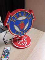 Scania vabis logo met ledverlichting, Ophalen of Verzenden, Nieuw, Reclamebord