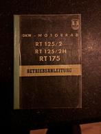 DKW 125 RT handleiding onderhoudsboekje instructie boekje, Motoren, Handleidingen en Instructieboekjes, Ophalen of Verzenden, Overige merken