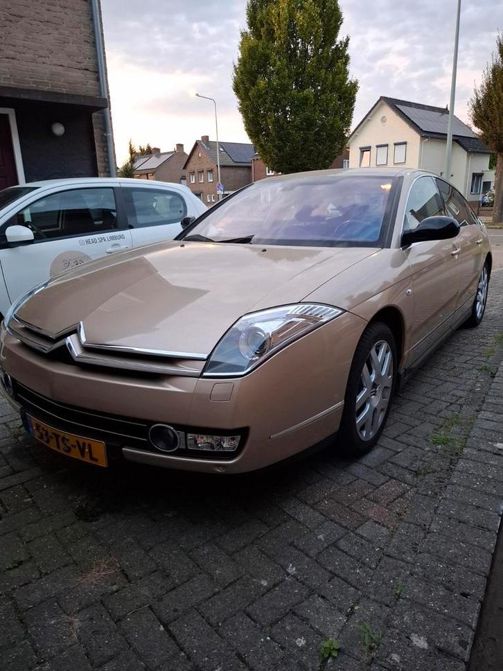 Citroën C6 3.0 V6 24V AUT 2007 Zwart, Auto's, Citroën, Particulier, C6, Benzine, F, Sedan, Automaat, Origineel Nederlands, Zwart