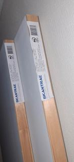 2 Nieuwe Witte Binnendeuren, 80 tot 100 cm, Binnendeur, Ophalen of Verzenden, Zo goed als nieuw