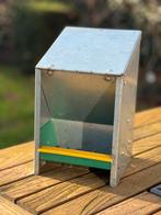 Metalen aluminium kippenvoerbak, Dieren en Toebehoren, Pluimvee | Toebehoren, Ophalen, Gebruikt, Drinken en Voederen