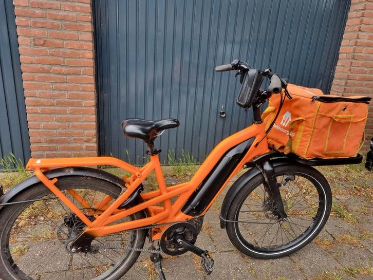 Giant Bezorgfiets - Thuisbezorgd, Fietsen en Brommers, Elektrische fietsen, Gebruikt, Giant, 51 tot 55 cm, 30 tot 50 km per accu