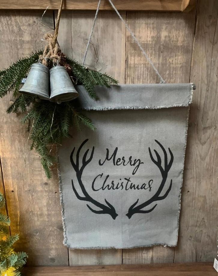 Kerstdoek wanddoek nieuw, Huis en Inrichting, Woonaccessoires | Wanddecoraties, Nieuw, Ophalen of Verzenden