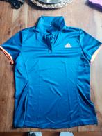 Adidas dames tennis shirt M/L, Ophalen of Verzenden, Zo goed als nieuw, Blauw, Overige typen