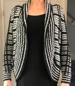 JOSEPH RIBKOFF gebreid bolero vest maat M zwart wit, Kleding | Dames, Maat 38/40 (M), Zwart, Joseph Ribkoff, Ophalen of Verzenden