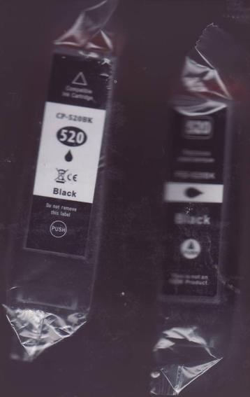 Printerinkt Canon PGI -520PGBK zwart beschikbaar voor biedingen