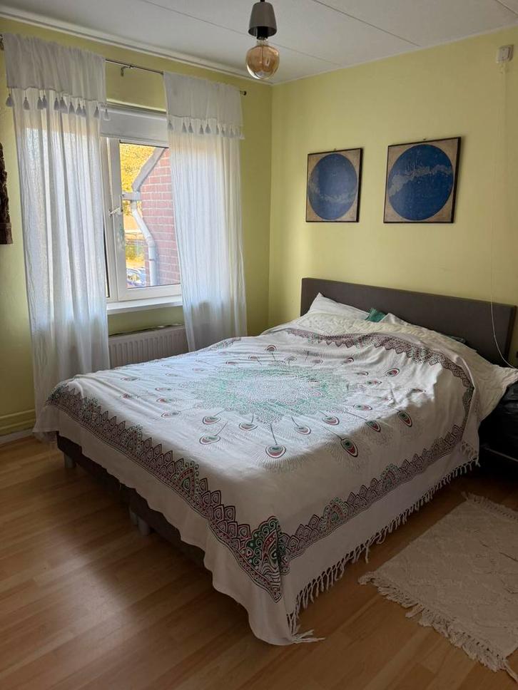 Leen Bakker Bed 160x200, incl topper - Snel Ophalen!, Huis en Inrichting, Slaapkamer | Bedden, Gebruikt, Tweepersoons, 160 cm