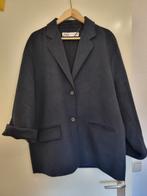 Wollen donkerblauwe oversized jas, Kleding | Dames, Ophalen, Blauw, Zara, Zo goed als nieuw