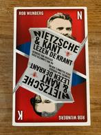 Rob Wijnberg - Nietzsche & Kant lezen de krant, Boeken, Ophalen of Verzenden, Gelezen, Rob Wijnberg