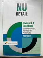 NU Retail 3-4 Basisboek Goederenstroom, Voorraad en Presenta, Ophalen of Verzenden, Zo goed als nieuw, Overige niveaus, Nederlands