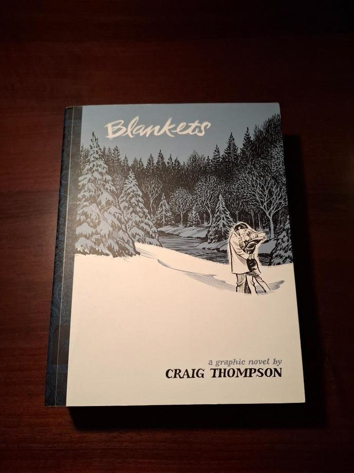 Graphic Novel - Blankets (C Thompson, softcover), Boeken, Stripboeken, Zo goed als nieuw, Eén stripboek, Ophalen of Verzenden