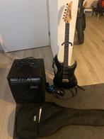 Beginners Gitaar Set - Yamaha + Versterker, Ophalen of Verzenden, Gebruikt, Solid body, Met versterker