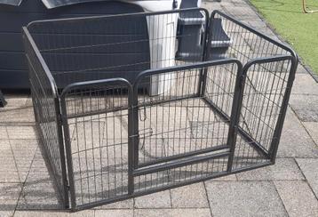 Honden puppy kennel 80x120cm 70cm hoog beschikbaar voor biedingen