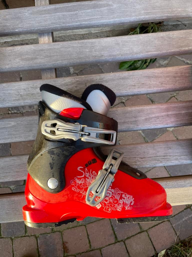 Kinder skischoenen Salomon, Sport en Fitness, 160 tot 180 cm, Gebruikt, Schoenen, Skiën