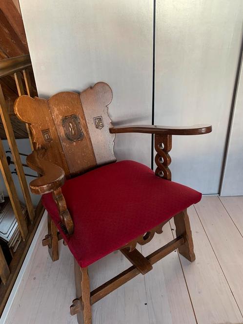 Antieke Bidstoel – Authentiek & Karaktervol, Antiek en Kunst, Antiek | Meubels | Stoelen en Banken, Ophalen