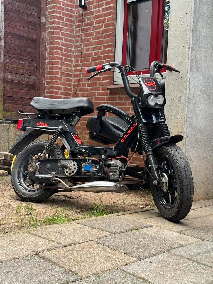 Gilera Citta - Klassieker!, Fietsen en Brommers, Snorfietsen en Snorscooters, Gebruikt, Gilera, Benzine, Ophalen