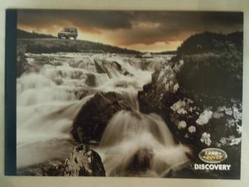 Folder Land Rover Discovery.  Afmeting 30 x 21 cm. Folder te beschikbaar voor biedingen