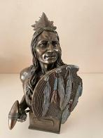 Indianenbeeld in bronslook, Verzamelen, Ophalen of Verzenden, Zo goed als nieuw