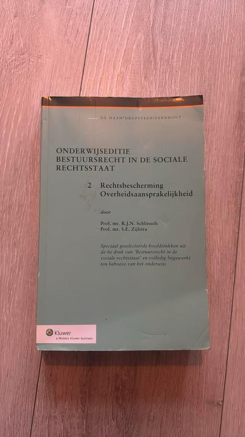 Onderwijseditie bestuursrecht in de sociale rechtsstaat, Boeken, Studieboeken en Cursussen, Gelezen, Ophalen of Verzenden
