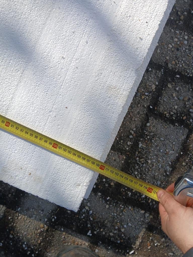 EPS platen ca. 70m2, Ophalen, Dakisolatie, Gebruikt, 15 m² of meer