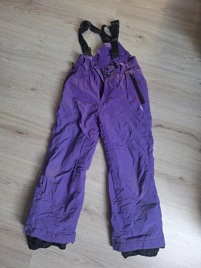 Skibroek Maat 128, Broek, Gebruikt, Jongen of Meisje, Ophalen of Verzenden