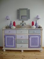 GRATIS dressoir en audiomeubel, Ophalen, Gebruikt, Grenenhout, 25 tot 50 cm