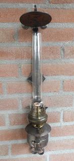 smeedijzeren muur olielamp [1731], Antiek en Kunst, Ophalen, Overige materialen