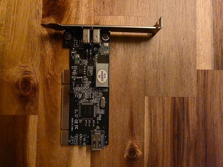 FireWire / IEEE 1394 PCI-kaart voor video- en audioapparaat, Computers en Software, Overige Computers en Software, Gebruikt, Ophalen of Verzenden