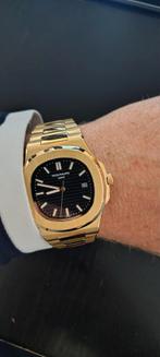 PATEK PHILIPPE NAUTILUS NIEUW., Sieraden, Tassen en Uiterlijk, Horloges | Heren, Ophalen of Verzenden, Nieuw, Goud, Rolex