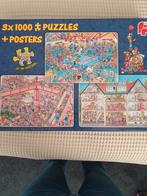 Jan van Haasteren puzzels  1500 stukjes, Ophalen, 500 t/m 1500 stukjes, Zo goed als nieuw