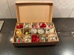 Doosje oude kerstballen, Diversen, Kerst, Ophalen of Verzenden, Gebruikt