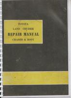 TOYOTA LANDCRUISER 1974 Repair Manual, Ophalen of Verzenden
