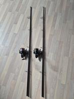 2x Shimano tx2a 10ft 3lb + 2x Speedmaster, Watersport en Boten, Ophalen, Zo goed als nieuw
