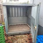 Metalen Gasflescontainer / Nachtleveringscontainer, Ophalen