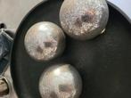 Drie oud zilveren kerstballen te koop!, Ophalen, Zo goed als nieuw