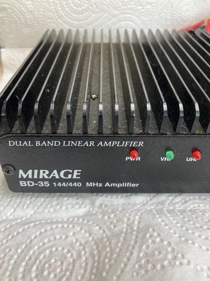 Mirage VHF/UHF Amplifiers BD-35 40 watt, Telecommunicatie, Zenders en Ontvangers, Zo goed als nieuw, Zender, Ophalen of Verzenden
