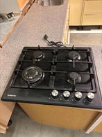 Gaskookplaat inventum, Witgoed en Apparatuur, Kookplaten, Ophalen, Gebruikt, 4 kookzones, Inbouw