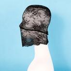 Sexy zwart kanten dames masker / gezichtsmasker hoofdmasker, Verzenden, Nieuw