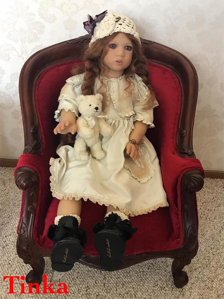 Anette himstedt pop genaamd TINKA, Verzamelen, Poppen, Pop, Ophalen