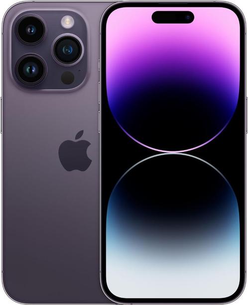Apple iPhone 14 Pro Max 128GB Deep Purple / Nieuwstaat, Telecommunicatie, Mobiele telefoons | Apple iPhone, Zo goed als nieuw
