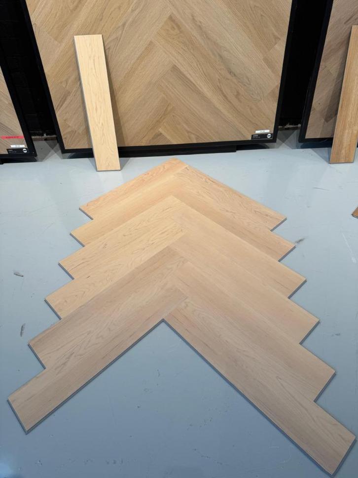 Direct ophalen | PVC laminaat klik visgraat pallets |Utrecht, Doe-het-zelf en Verbouw, Vloerdelen en Plavuizen, Nieuw, Laminaat