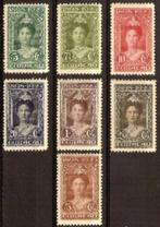Curacao NVPH nr 75/81 postfris Regeringsjubileum 1923, Postzegels en Munten, Postzegels | Nederlandse Antillen en Aruba, Verzenden