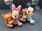 Disney Traditions Baby's First Mickey & Minnie Mouse, Verzamelen, Ophalen, Mickey Mouse, Zo goed als nieuw, Beeldje of Figuurtje