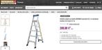Diverse telescoopladder 5.60m 3.80m multifunctionele ladders, Doe-het-zelf en Verbouw, Ladders en Trappen, Ophalen of Verzenden