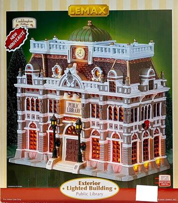 Lemax Public Library (55231) beschikbaar voor biedingen