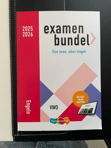 Vwo Engels Examenbundel 2025-2026 beschikbaar voor biedingen