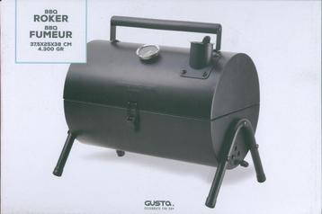 ZWARTE GUSTA BBQ COMPACTE GRILL SMOKER ROKER beschikbaar voor biedingen